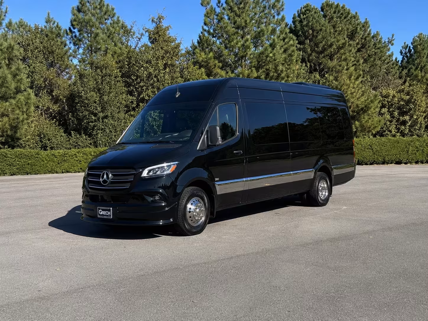 sprinter van with driver